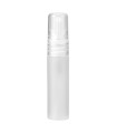 5 ml Transparente Kunststofffläschchen mit aufschraubbarem Zerstäuber und Kappe