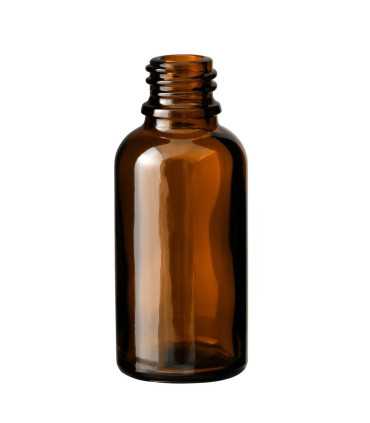 30 ml Braunglasflasche mit 18/415 Gewinde für Öle und Tinkturen
