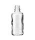 50 ml klare Glasflasche für Liköre, Öle und Kosmetika