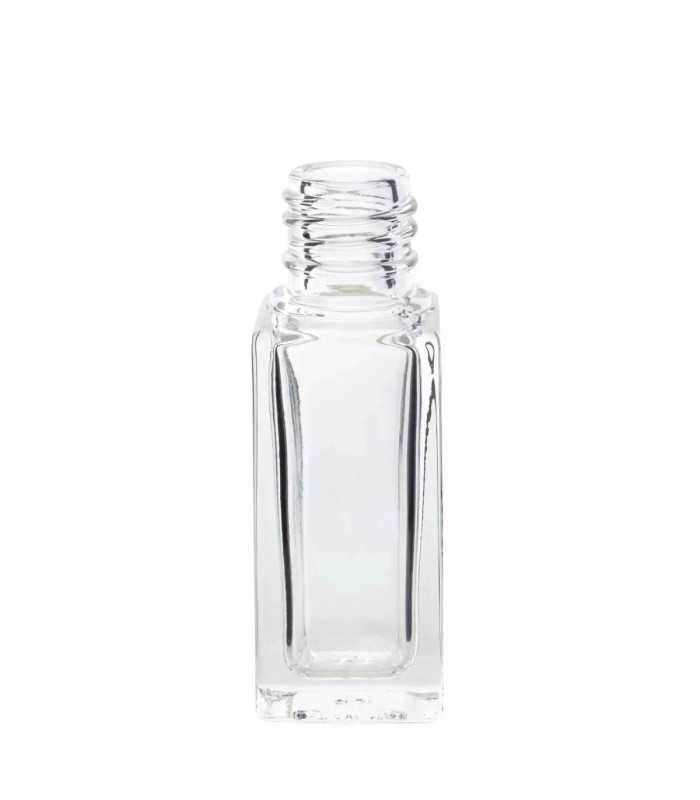 Glasflasche 5 ml quadratisch, 13/410 für Kosmetik