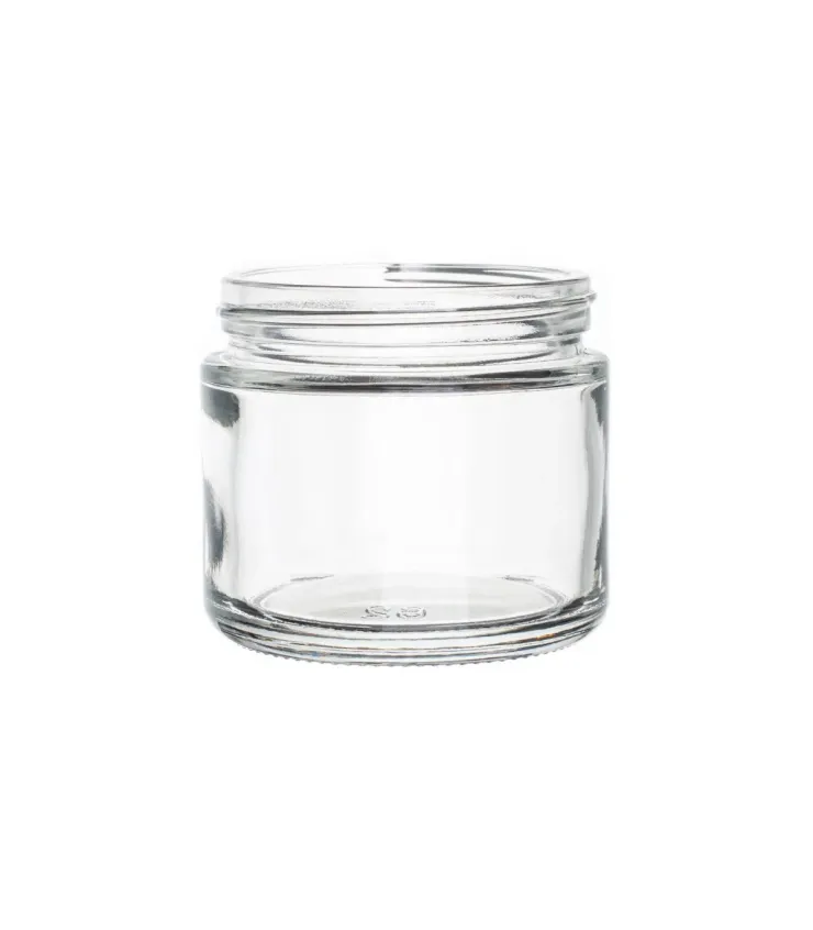 60 ml Glastiegel farblos klar Basis